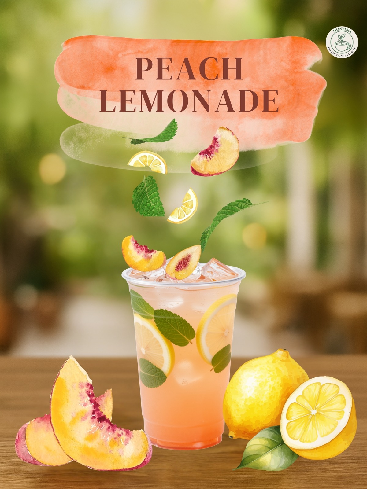 Fersken Lemonade